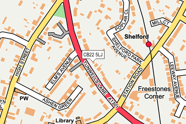 Map of 214 QUEENSTOWN ROAD LTD at local scale
