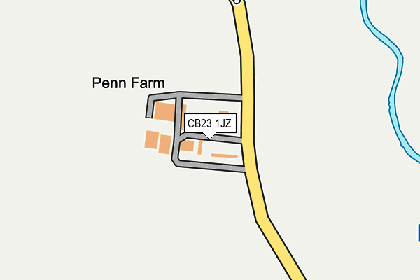Map of PENN FARM PHYSIO LIMITED at local scale