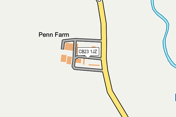 Map of THE CAMBRIDGE ORGANIC FOOD COMPANY LTD at local scale