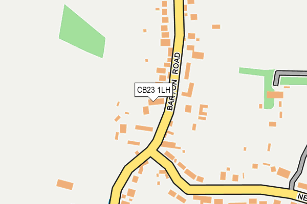 CB23 1LH map - OS OpenMap – Local (Ordnance Survey)