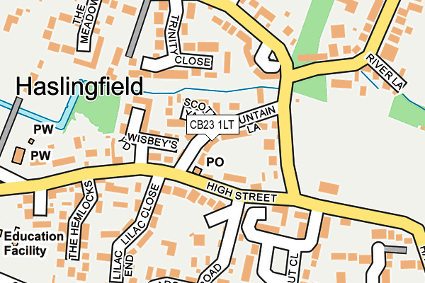 Map of THE DOGG'S POUND (DEVELOPMENTS) LIMITED at local scale
