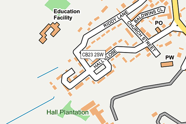 Map of PAUL CHURCH ELECTRICAL LIMITED at local scale