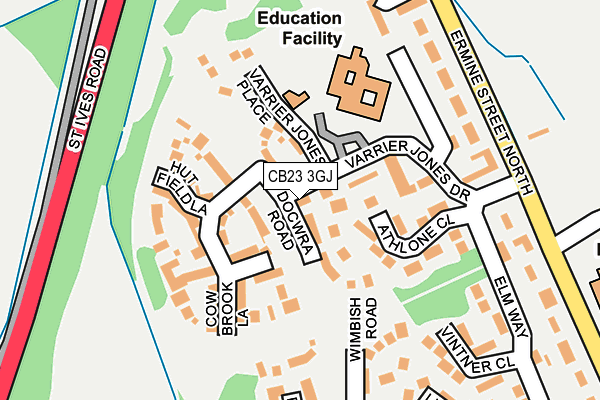 Map of ACM CAMBRIDGE LTD at local scale