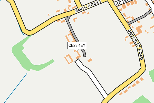 CB23 4EY map - OS OpenMap – Local (Ordnance Survey)