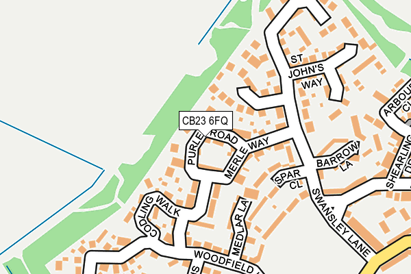 Map of ORANGE DIRECT LTD at local scale