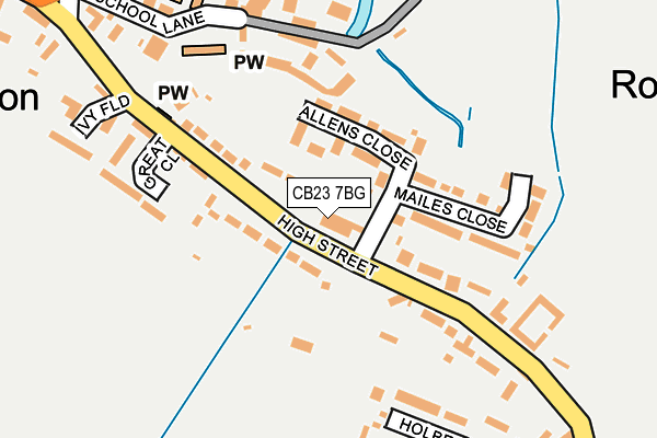 Map of ROCKADOLLA DOGS LIMITED at local scale