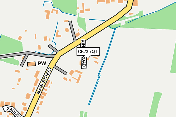 Map of ANBECA LIMITED at local scale