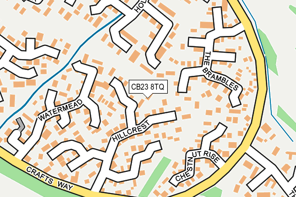 Map of EVANGELOS TSIAMALOS LTD at local scale