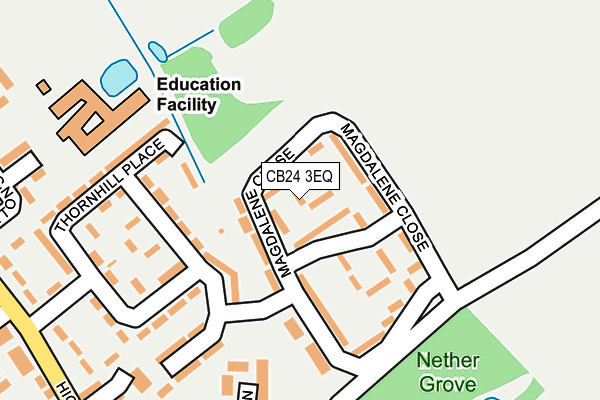 Map of CAMBRIDGE CODE STUDIO LIMITED at local scale