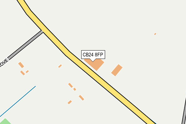 CB24 8FP map - OS OpenMap – Local (Ordnance Survey)