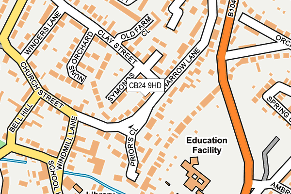 Map of ELITE BUILDING SERVICES (CAMBRIDGE) LIMITED at local scale