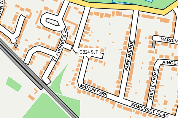 Map of LEON DEAN LTD at local scale