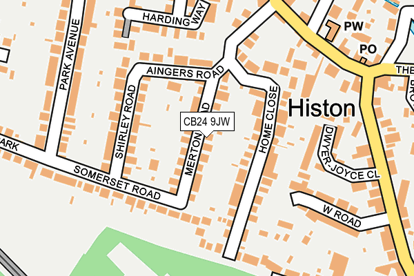 Map of CAMBRIDGE GAS & HEATING SOLUTIONS LIMITED at local scale