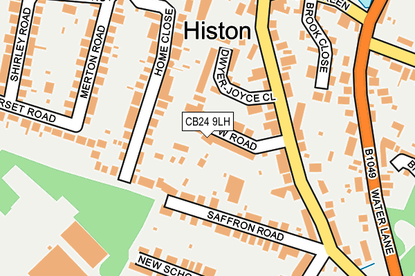 Map of KES ELECTRICAL (CAMBRIDGE) LIMITED at local scale