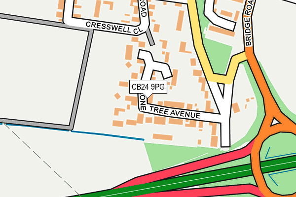 Map of HUXLEY GRAPHICS LTD at local scale