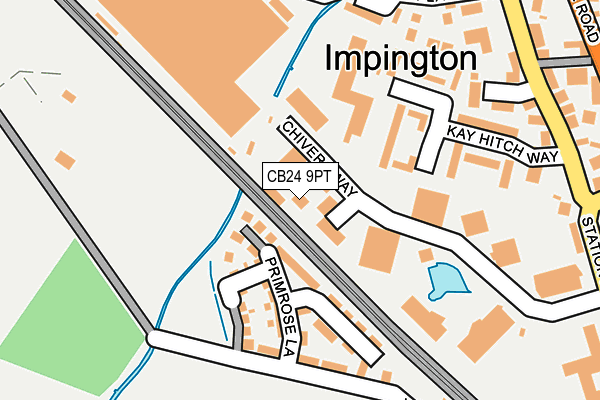 Map of INTERAGRO (UK) LIMITED at local scale
