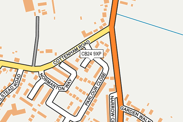 Map of CAMBRIDGE INTERNATIONAL LIMITED at local scale