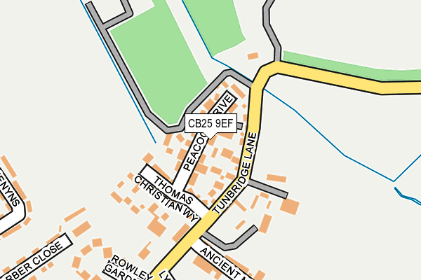 Map of CAMROW LTD at local scale