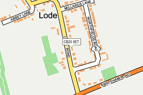 Map of PEEK INTERIORS LIMITED at local scale