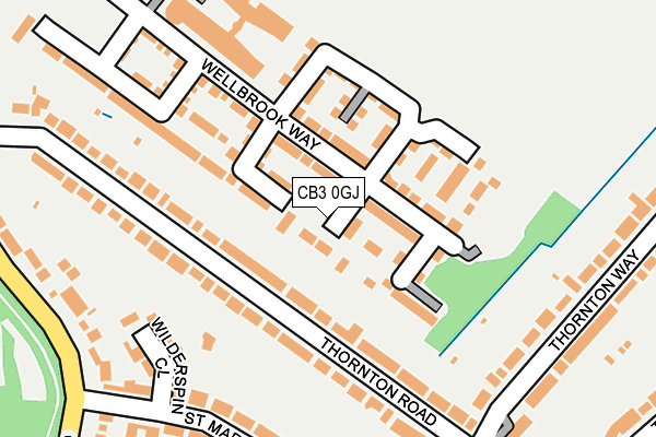 Map of ROWAN MOORE LTD at local scale