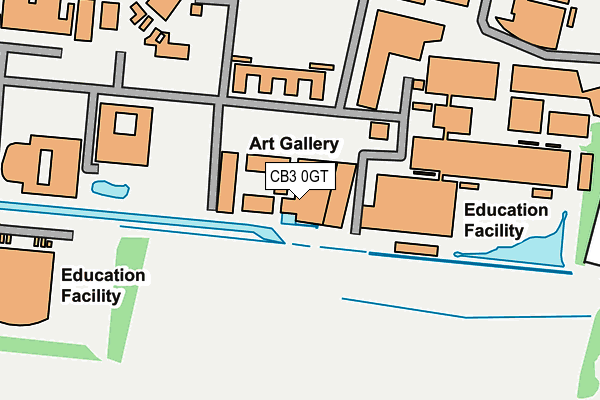 CB3 0GT map - OS OpenMap – Local (Ordnance Survey)