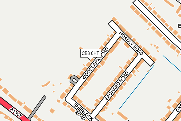 CB3 0HT map - OS OpenMap – Local (Ordnance Survey)