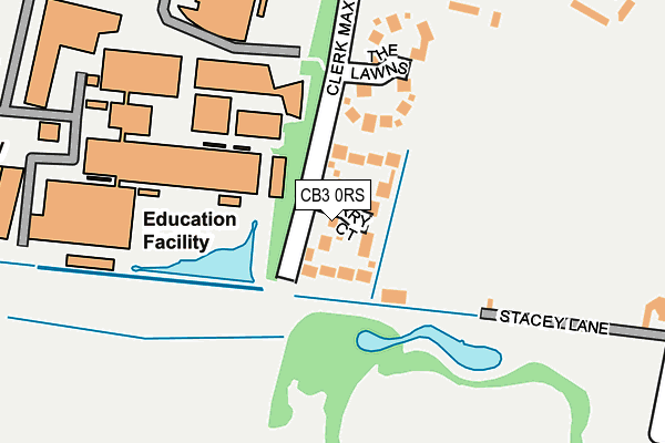 CB3 0RS map - OS OpenMap – Local (Ordnance Survey)