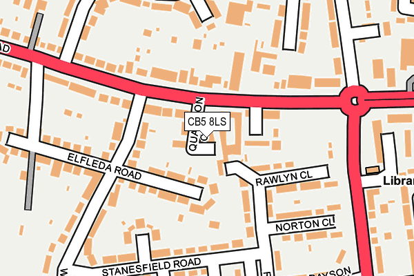 CB5 8LS map - OS OpenMap – Local (Ordnance Survey)
