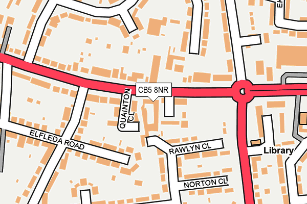 CB5 8NR map - OS OpenMap – Local (Ordnance Survey)