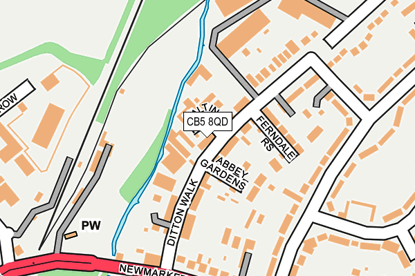 Map of BAKER STUDIOS LTD at local scale