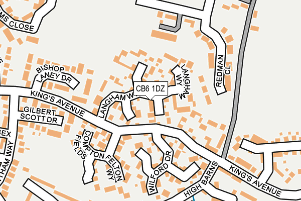 Map of ZAK HOMES LIMITED at local scale