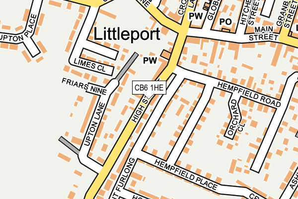 Map of MANIT CONSTRUCTION LIMITED at local scale