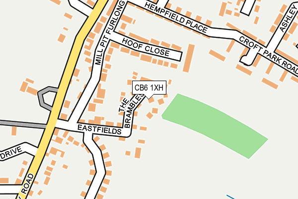 Map of CAMBRIDGE ANALYTIC CONSULTANTS LTD at local scale