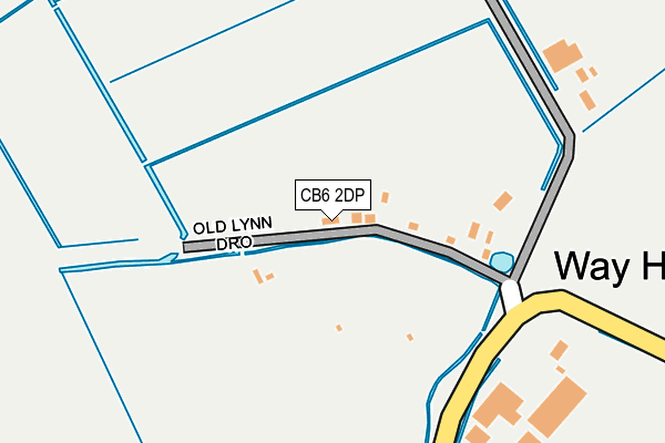 CB6 2DP map - OS OpenMap – Local (Ordnance Survey)