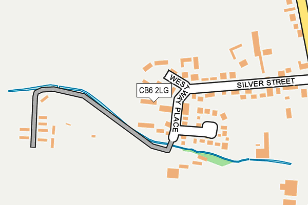 CB6 2LG map - OS OpenMap – Local (Ordnance Survey)