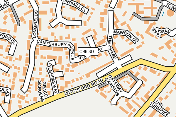 Map of IMW PHARMA LIMITED at local scale