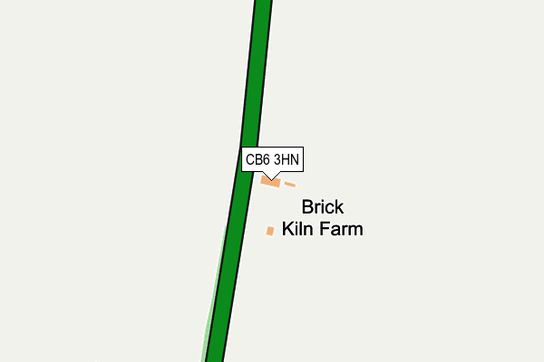 CB6 3HN map - OS OpenMap – Local (Ordnance Survey)