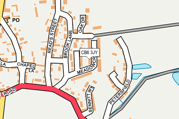 Map of SENSOR NETWORKS LTD at local scale