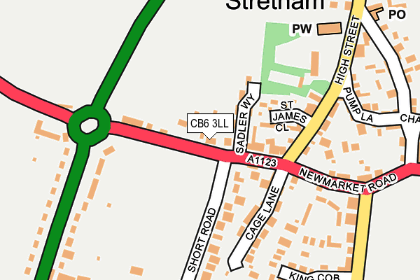 Map of POINCH LIMITED at local scale