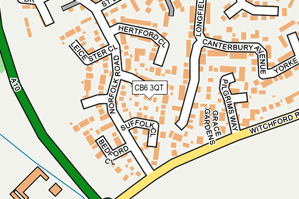 Map of CAIPIRA BRAZILIAN FLAVOURS LTD at local scale