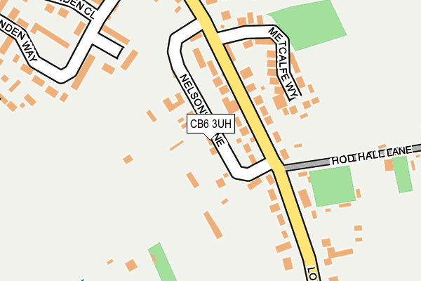 CB6 3UH map - OS OpenMap – Local (Ordnance Survey)