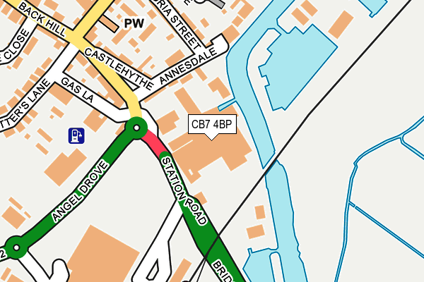 Map of STANDEN PROPERTY LIMITED at local scale