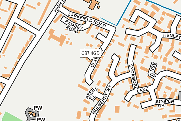 Map of CAMBRIDGE SCIENTIFIC LTD at local scale