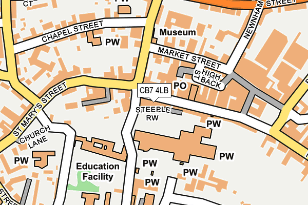 Map of CARDIL LTD at local scale