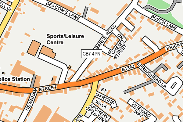 Map of KIRKPATRICK CONSULT LIMITED at local scale