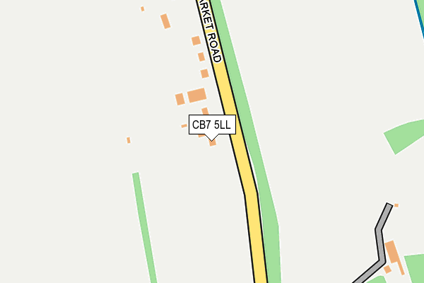 Map of 33 MILL END ROAD LIMITED at local scale