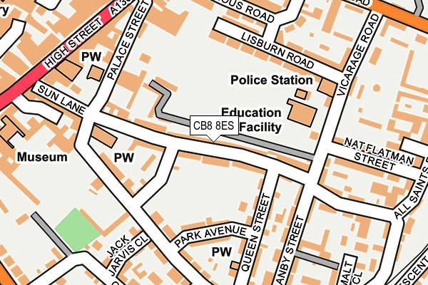 Map of VAYOKA ENGINEERING SERVICES LTD at local scale