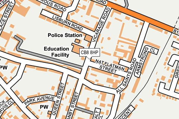 Map of NEW SUFFOLK LTD at local scale