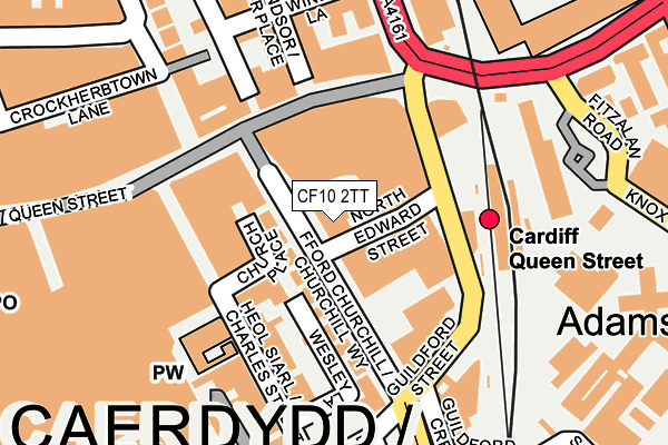 CF10 2TT map - OS OpenMap – Local (Ordnance Survey)