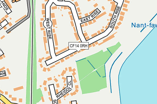 Map of SOUTH RISE PROPERTIES LIMITED at local scale